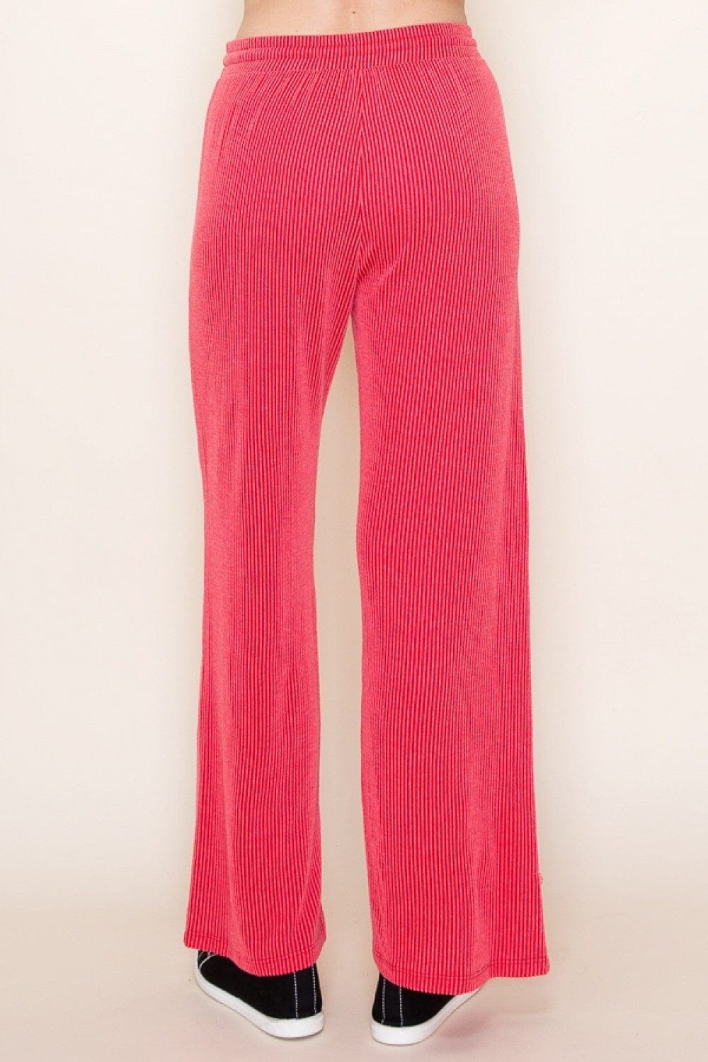 Tres Bien Ribbed Pants with Pockets