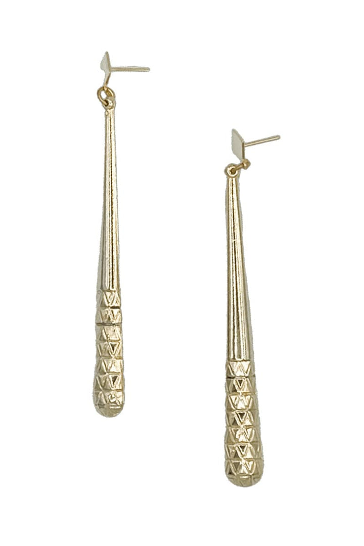 Vintage Antique Gold and Silver Long Teardrop Earrings