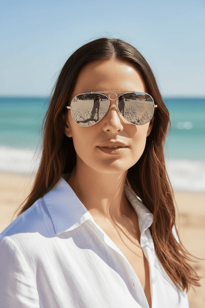Vintage Aviator Style Sunglasses