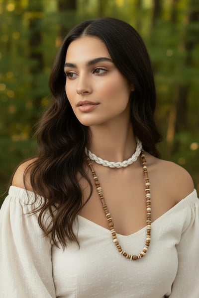 Vintage Buch + Deichmann Cowrie Shell Necklace