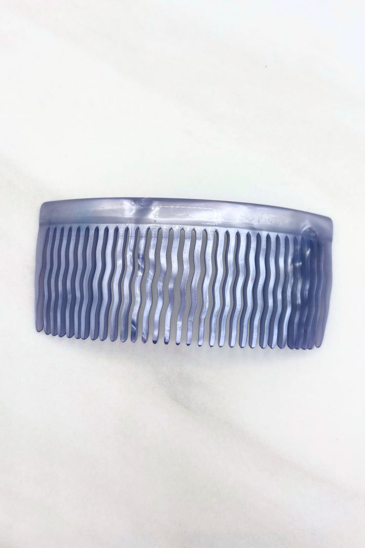 Vintage French Acrylic Narrow Hair Comb