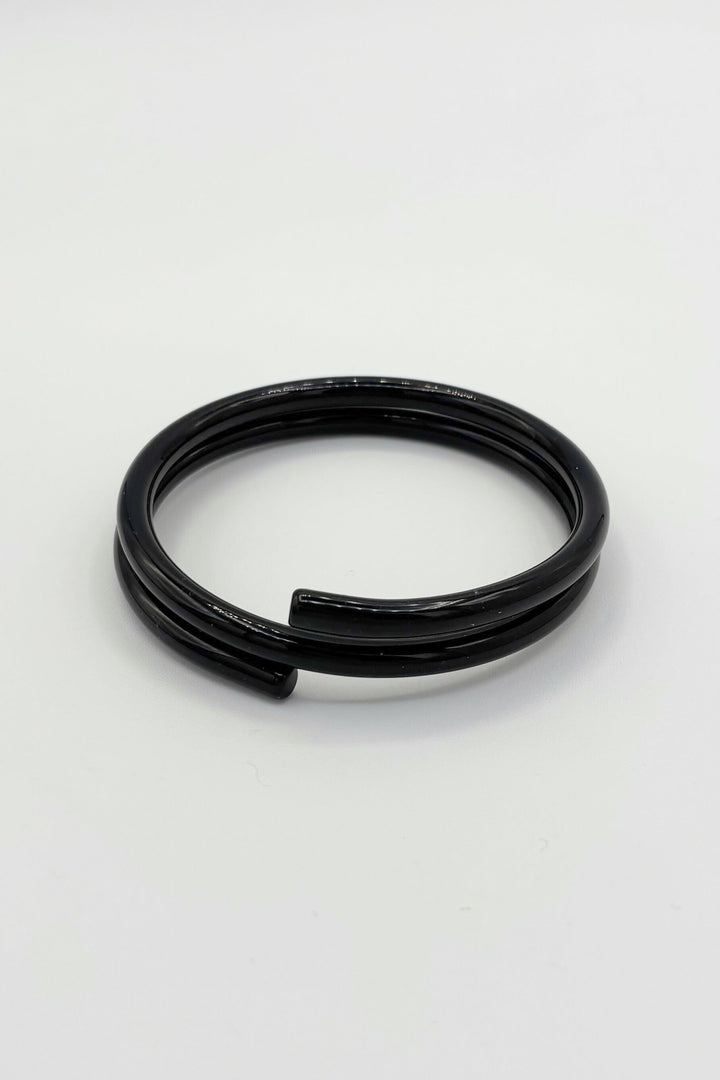 Vintage Italian 8mm Wrapped Bangle Bracelet