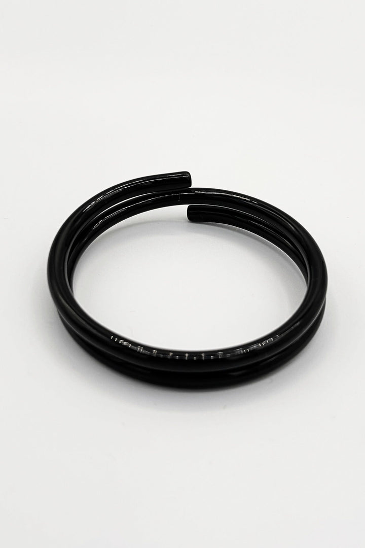 Vintage Italian 8mm Wrapped Bangle Bracelet