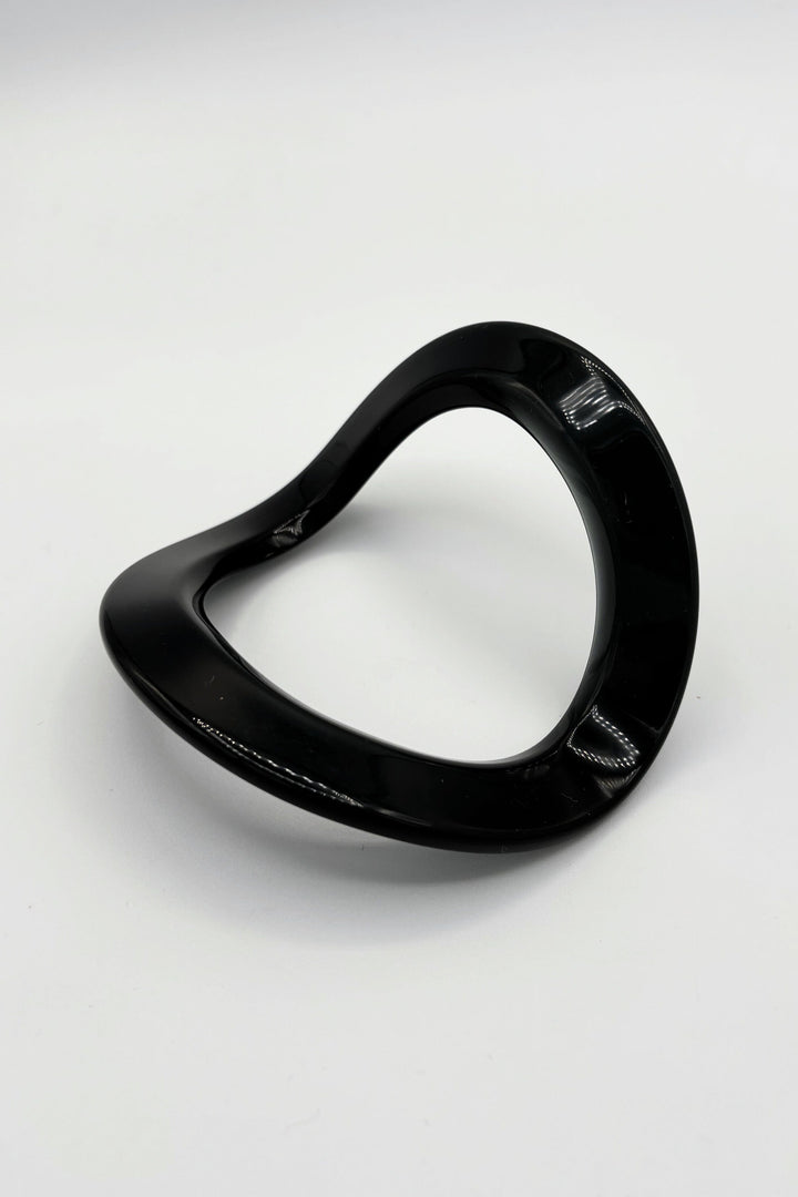 Vintage Italian Large Wave Bangle Bracelet