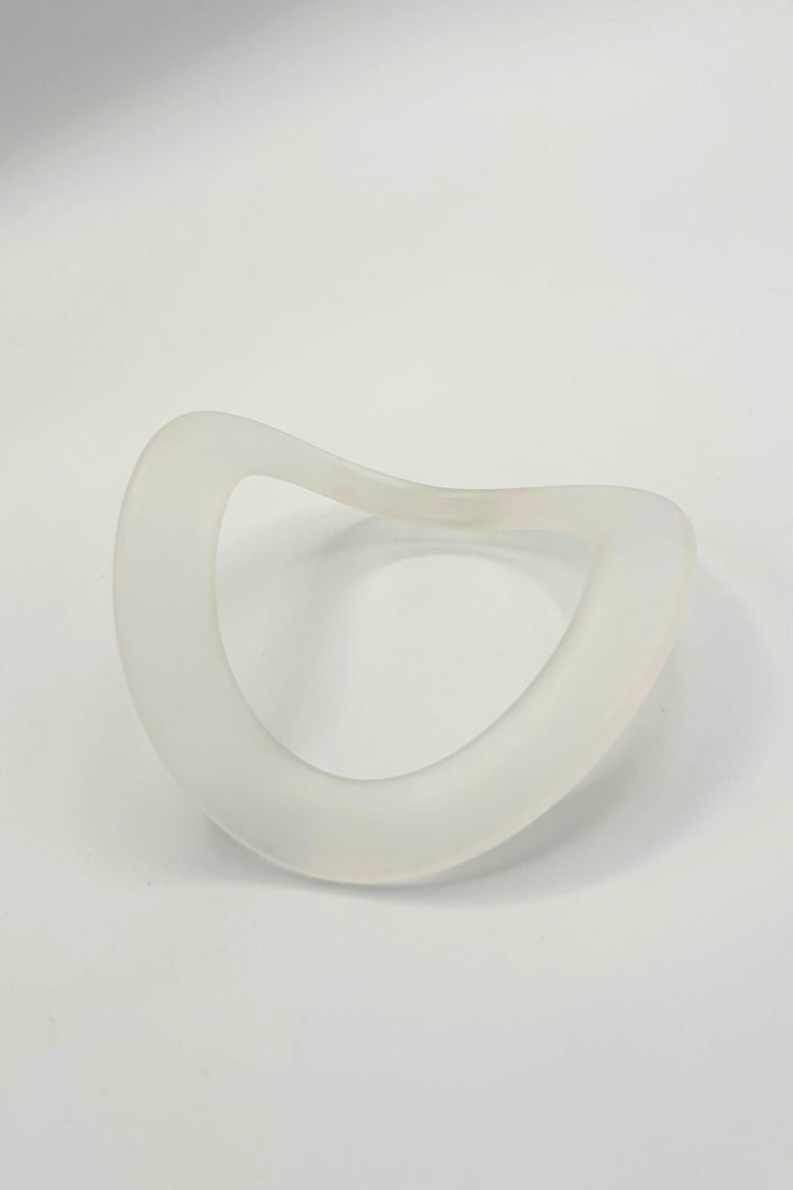 Vintage Italian Large Wave Bangle Bracelet
