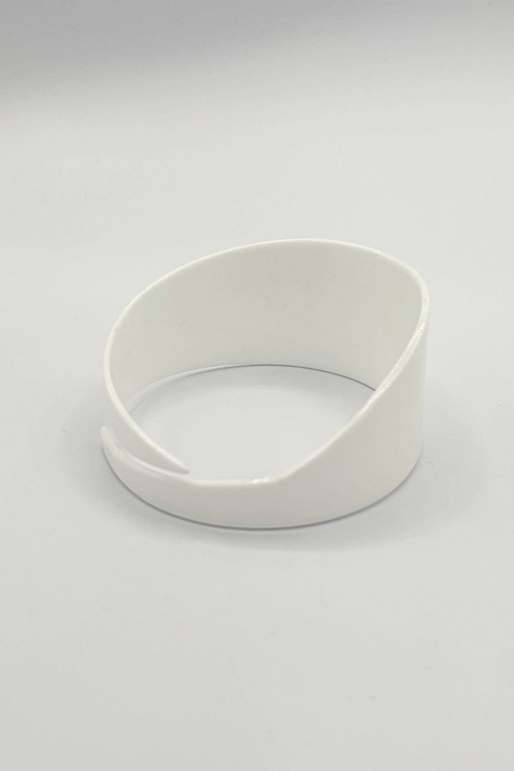 Vintage Italian Wide Tapered Bangle Bracelet