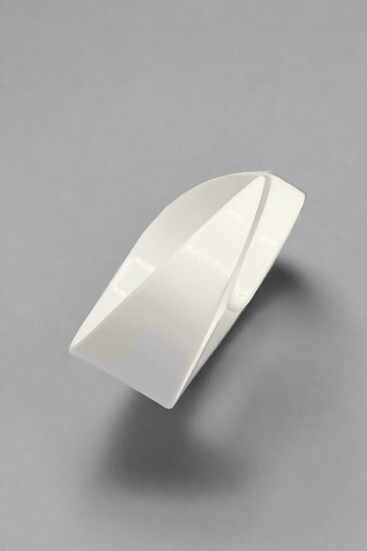 Vintage Italian Wide Tapered Bangle Bracelet