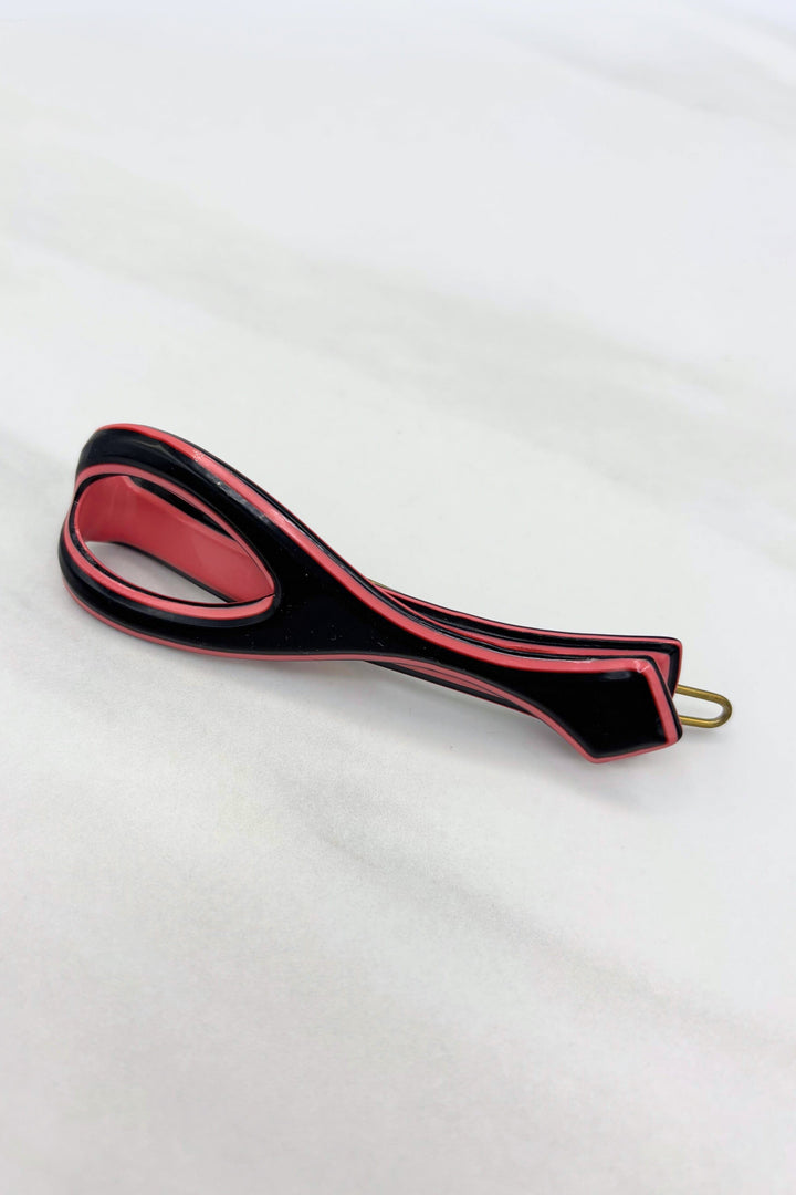 Vintage Nostalgic Hair Barrette on Tige Boule