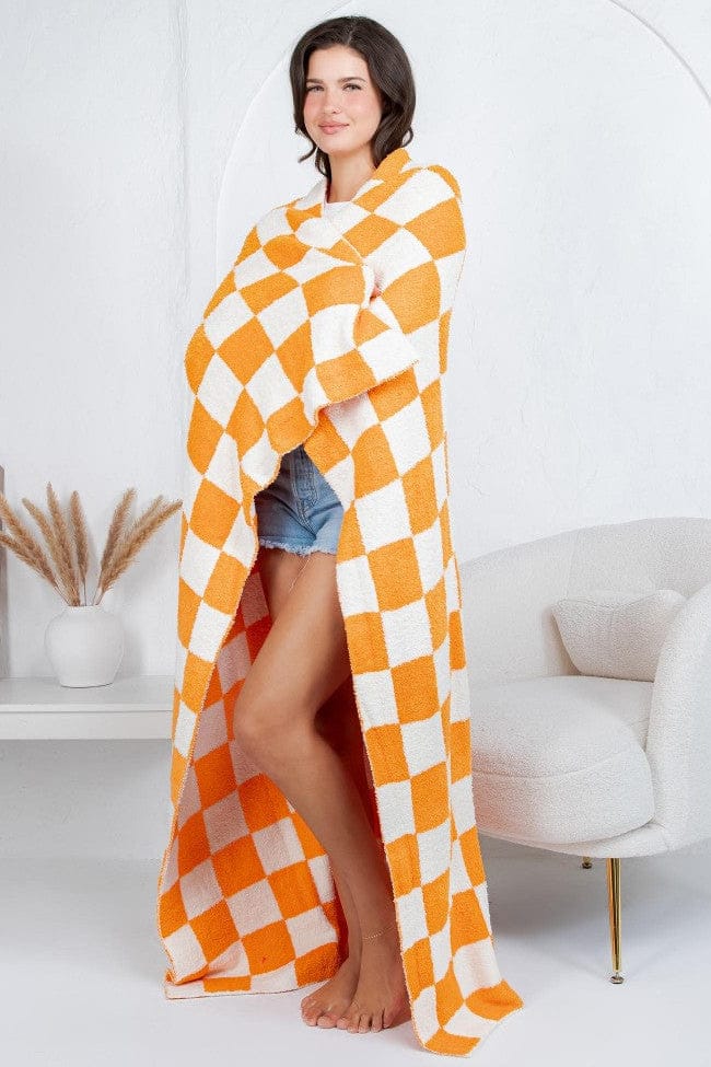 Vols Game Day Checkerboard Blanket