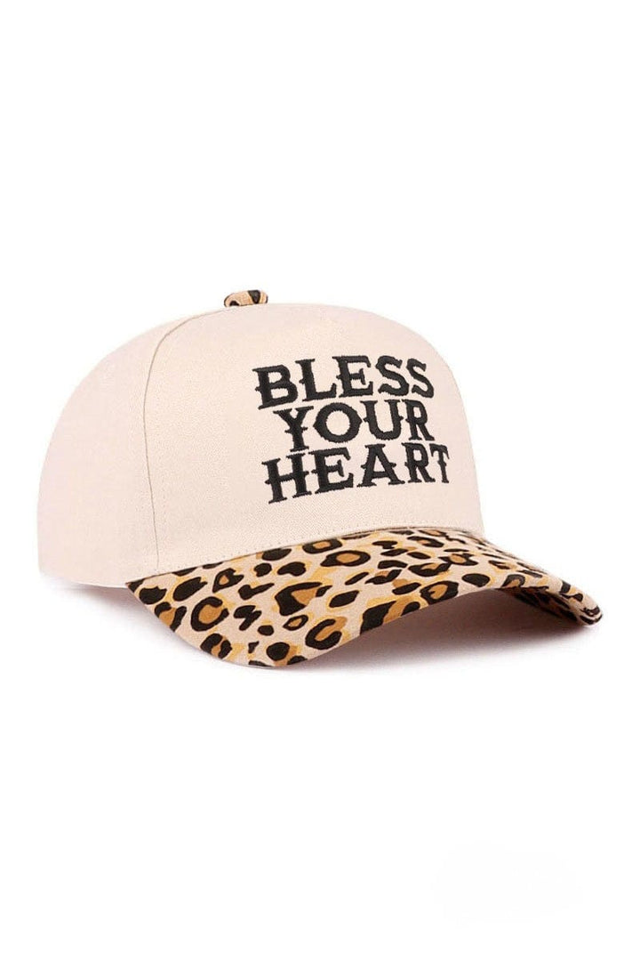 Zenana Bless Your Heart Embroidered Two-Tone Canvas Baseball Cap