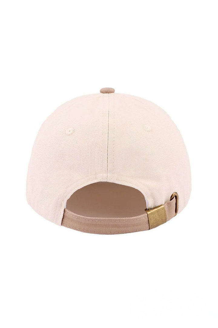 Zenana Just A Girl Who Loves Jesus Two Tone Canvas Baseball Cap