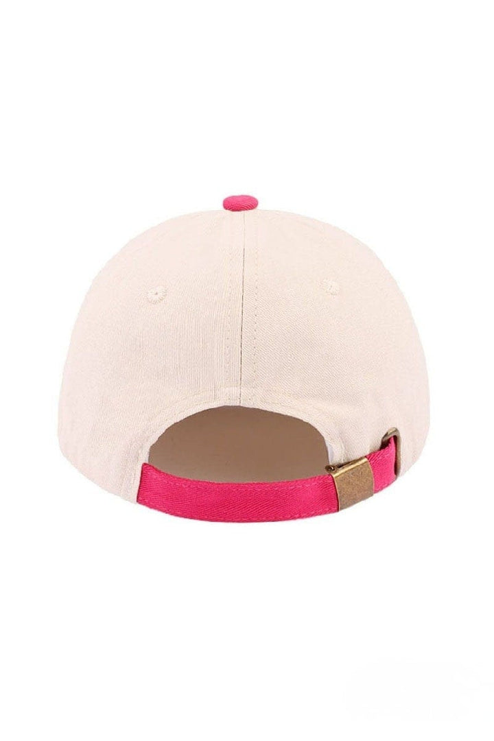 Zenana MAMA Embroidered Letter Two Tone Adjustable Baseball Cap