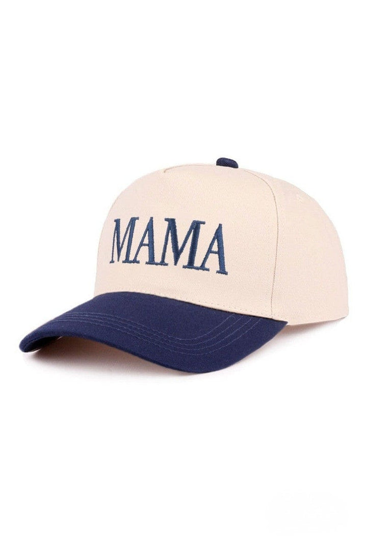 Zenana MAMA Embroidered Letter Two Tone Adjustable Baseball Cap