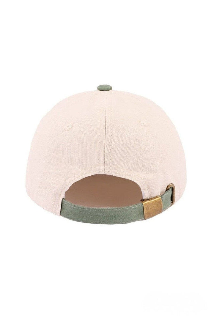 Zenana MAMA Embroidered Letter Two Tone Adjustable Baseball Cap