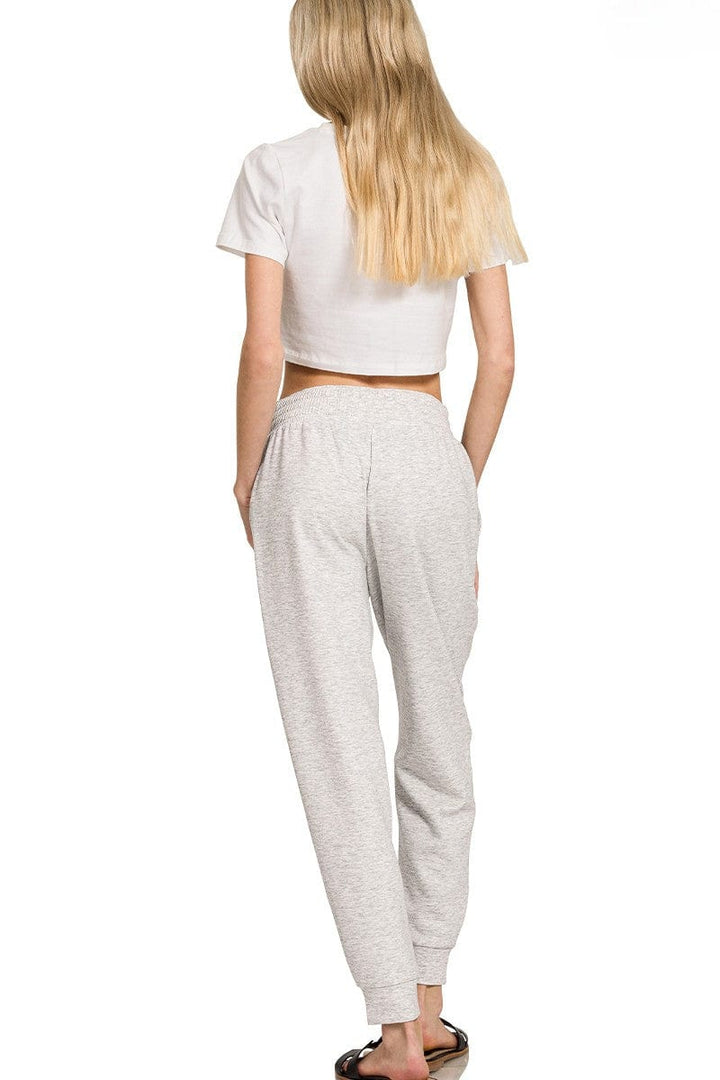 Zenana Scuba Half Zip Sweatshirt and Jogger Pants Set