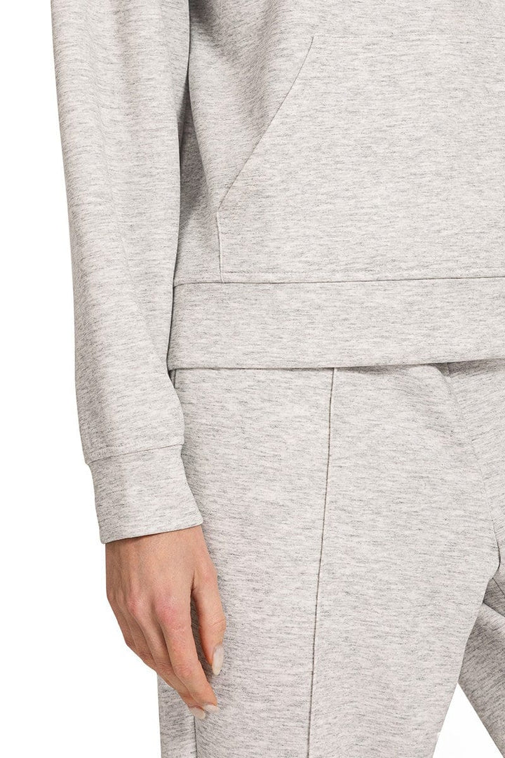 Zenana Scuba Half Zip Sweatshirt and Jogger Pants Set
