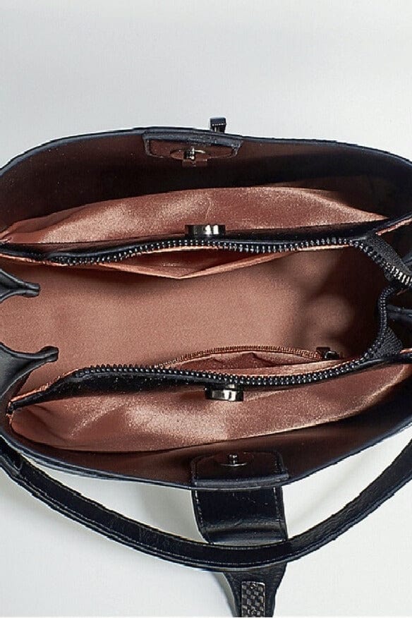 Zenana Small Vegan Leather Bucket Shoulder Bag