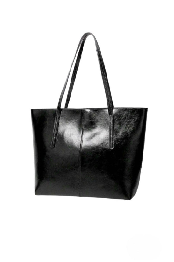 Zenana Vegan Leather Large Capacity Tote Bag