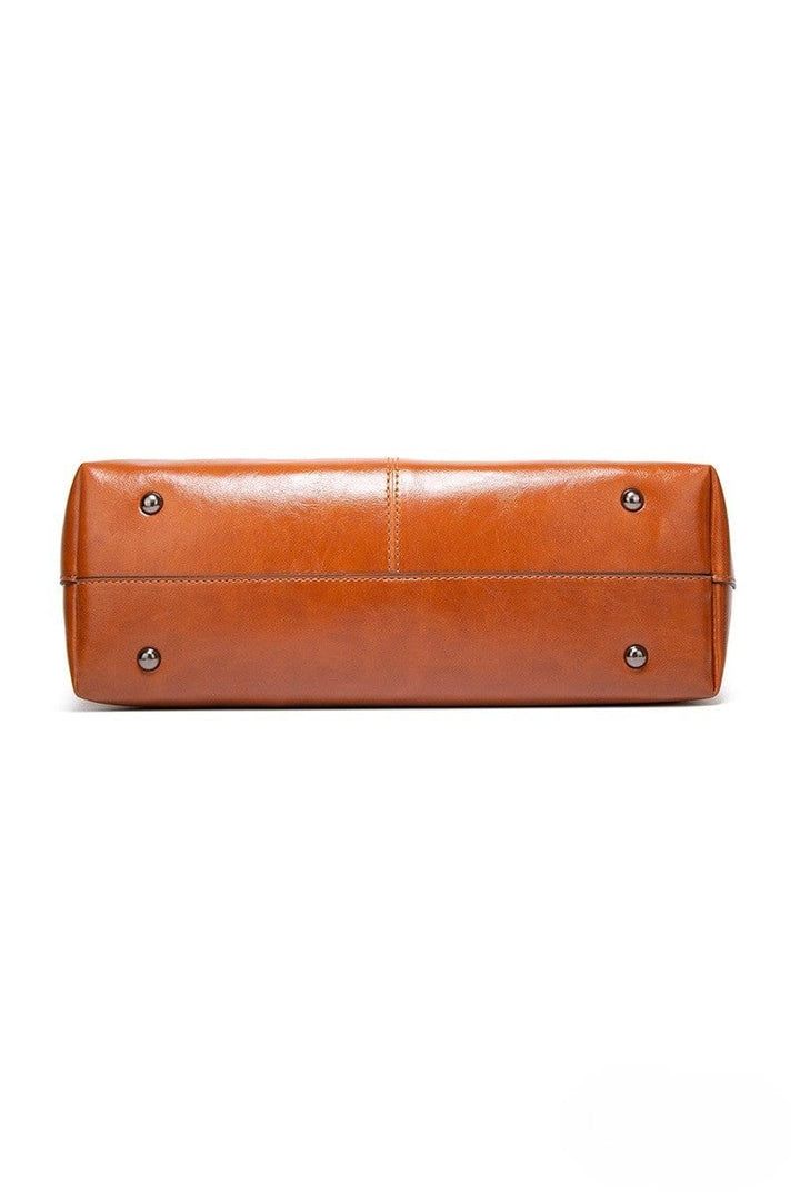 Zenana Vegan Leather Large Capacity Tote Bag