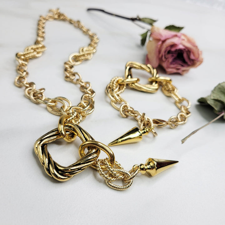 Astra Handmade Necklace with Vintage Elements