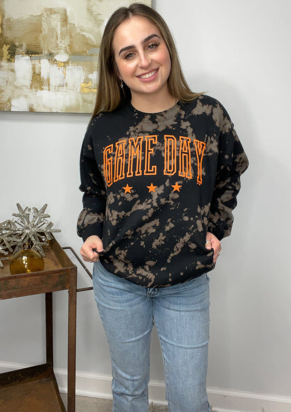 Black and Orange Game Day Sweatshirt