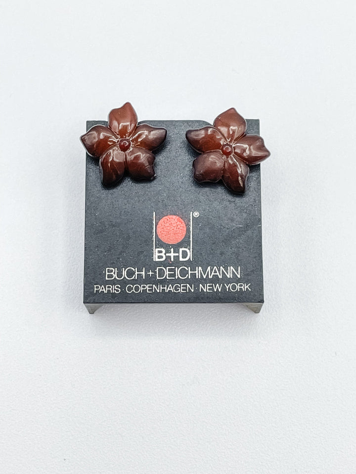 Buch + Deichmann Flower Stud Earrings