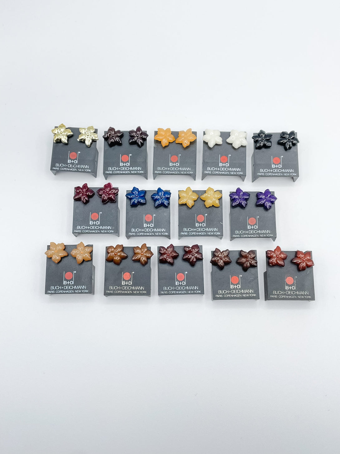Buch + Deichmann Vintage Flower Stud Earrings