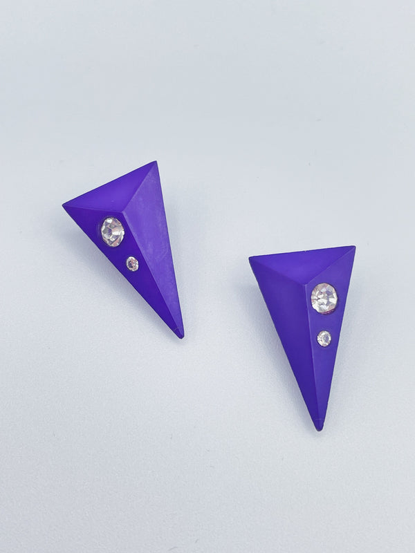 Buch + Deichmann Vintage Triangle Earring with Crystals