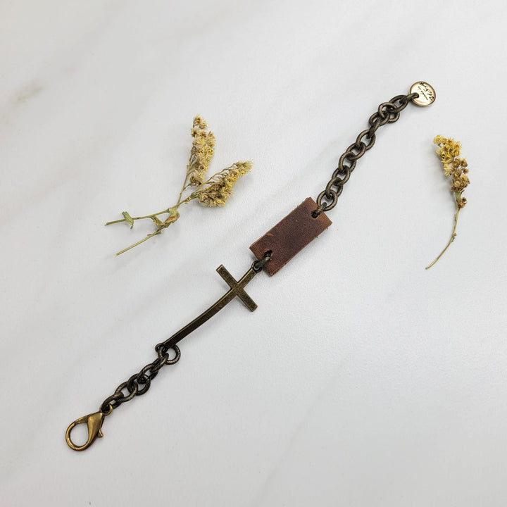 Devoted Handmade Bracelet with Cross