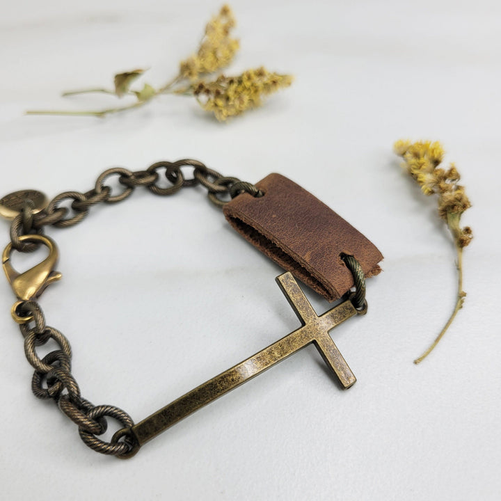 Devoted Handmade Bracelet with Cross