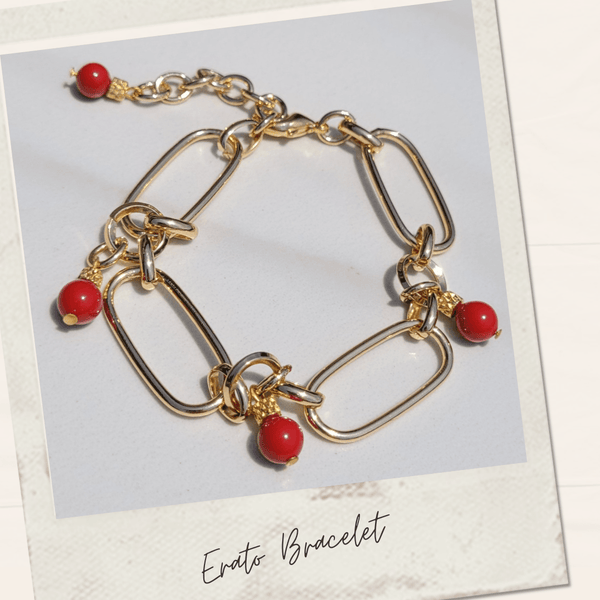 Erato Chain Bracelet with Beads