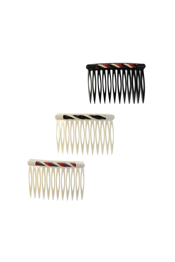 French Vintage Candy Twist Hair Comb