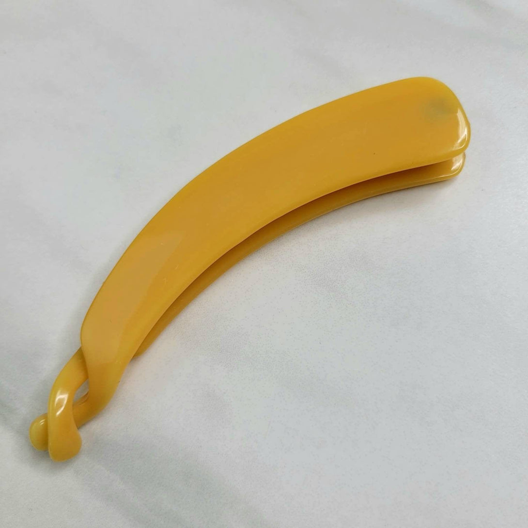 French Vintage Classic Banana Clip Ponytail Holder Hair Barrette