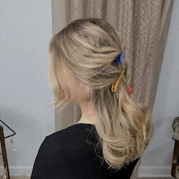 French Vintage Classic Banana Clip Ponytail Holder Hair Barrette