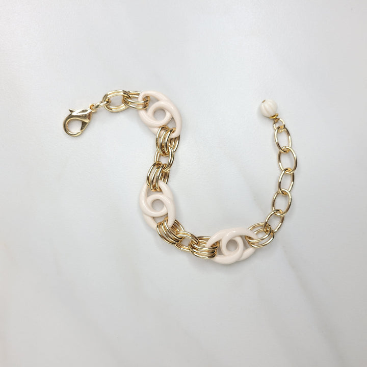 Handmade Bracelet with Vintage Bakelite Elements
