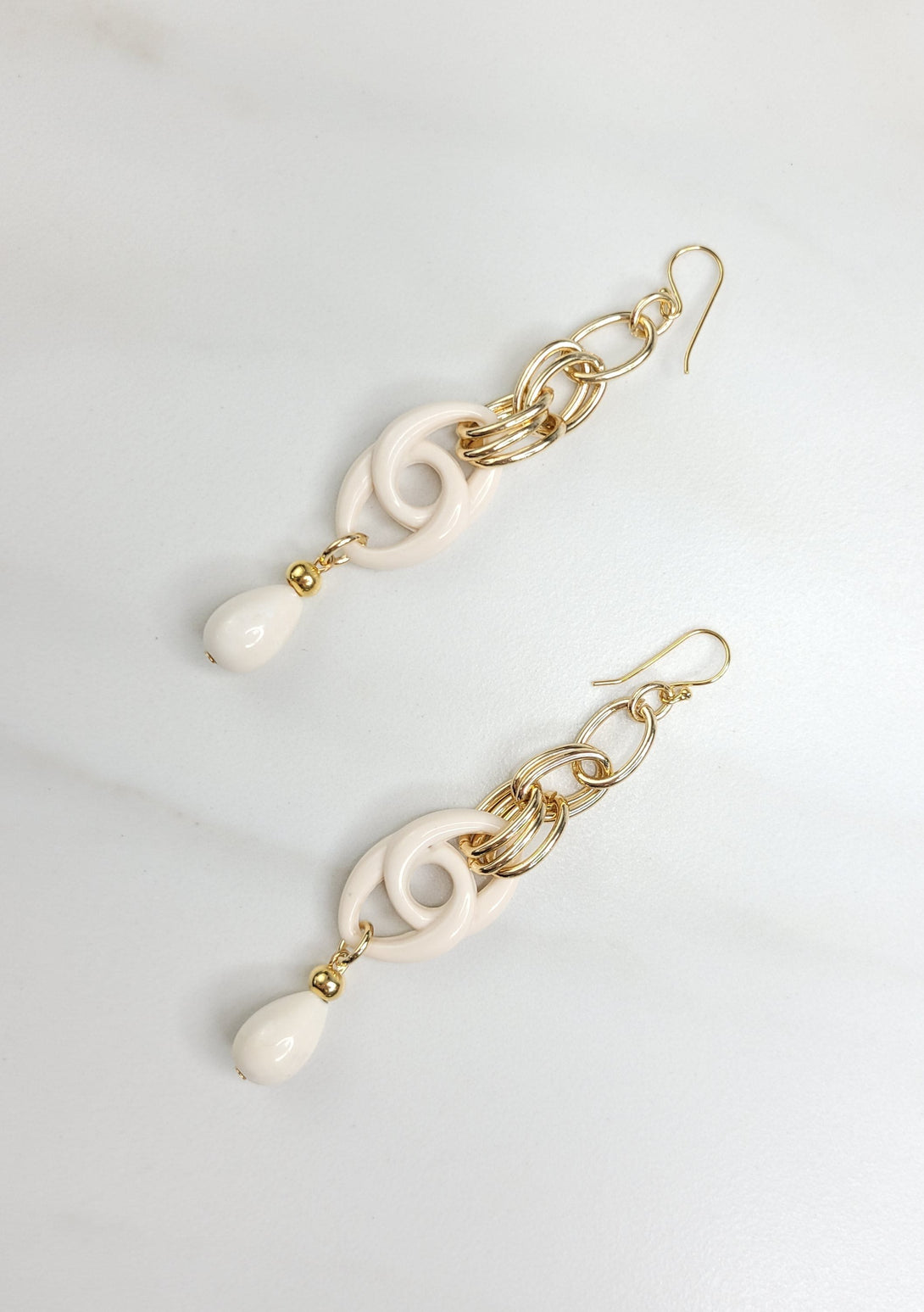 Hesperia Earrings Handmade with Vintage Bakelite