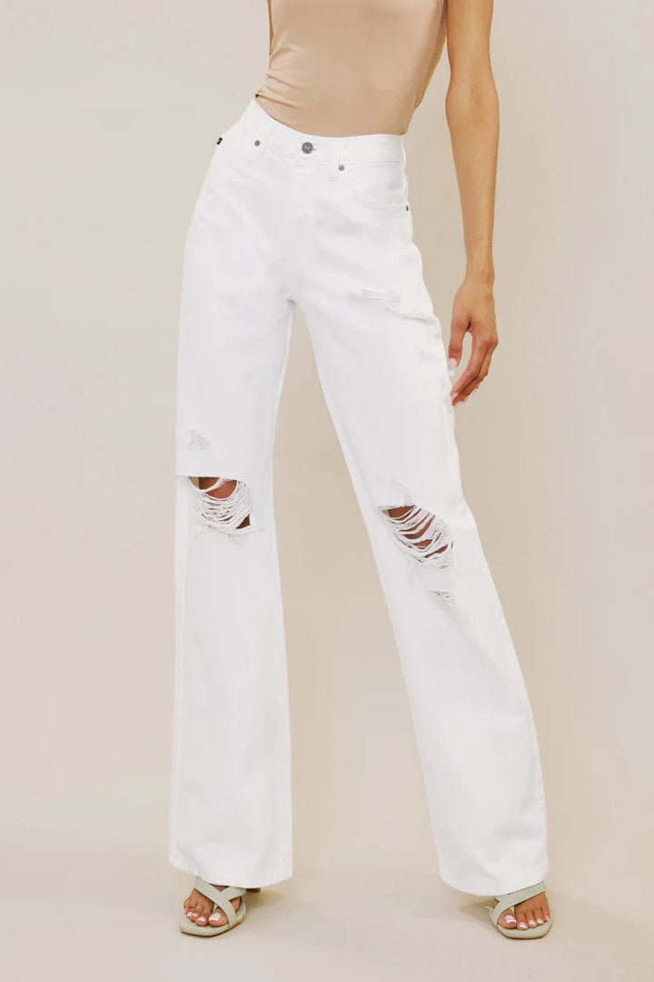 Kancan Ultra High Rise 90's Flare Jeans