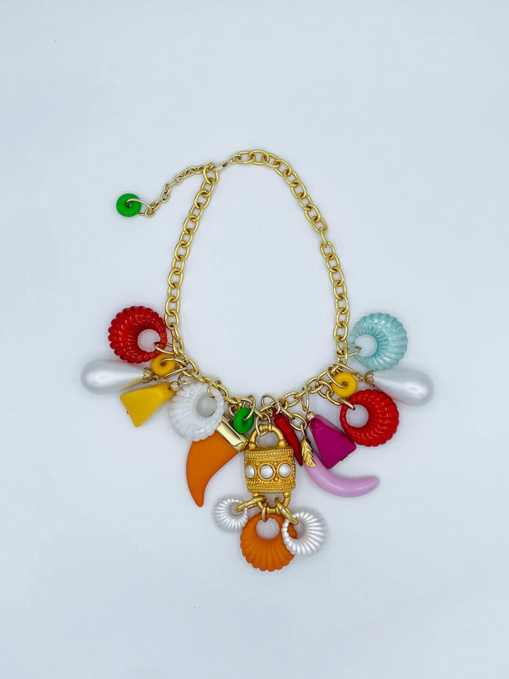 Lux Handmade High Spirited Vintage Necklace