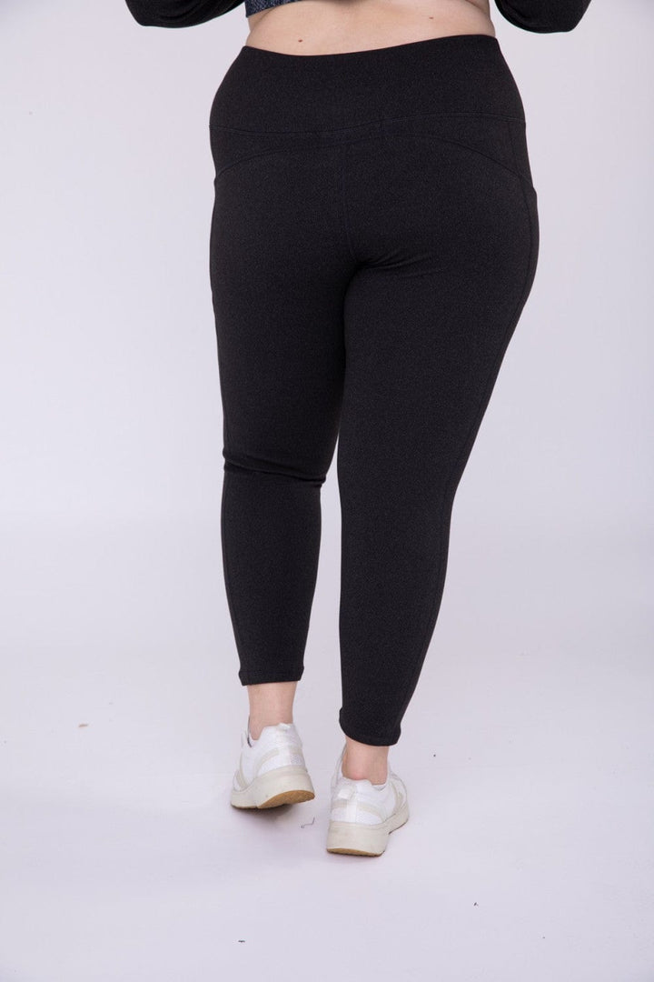 Micro-Ribbed Swoop Back High-Waisted Pocket Leggings with Tummy Contro –  jfybrand