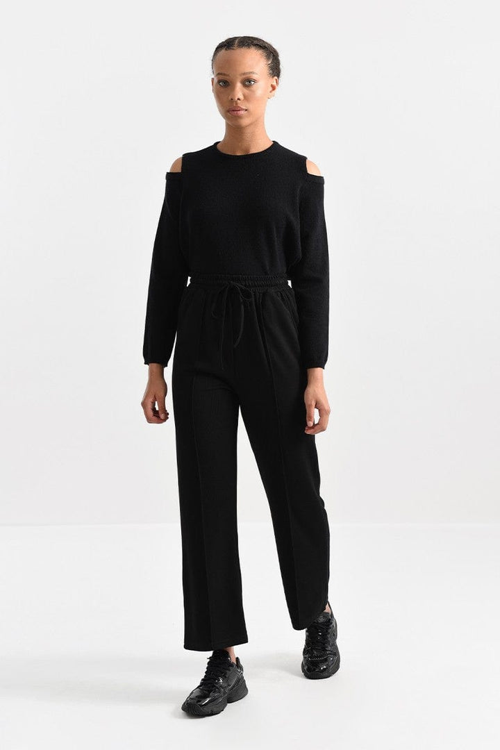 Molly Bracken Jogger Pants with Side Pockets and Elasticized Waistband