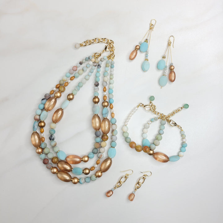 Persephone Bracelet with Vintage Italian Elements