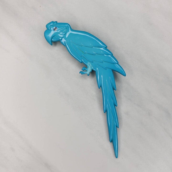 Retro Buch + Deichmann Parrot Pin Brooch