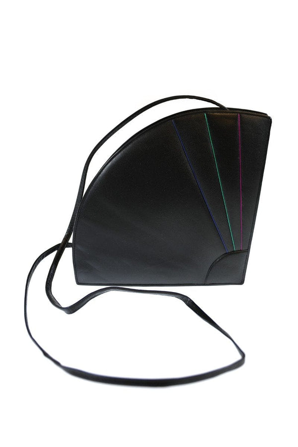 Safi Vintage Multi-Color Fan Handbag