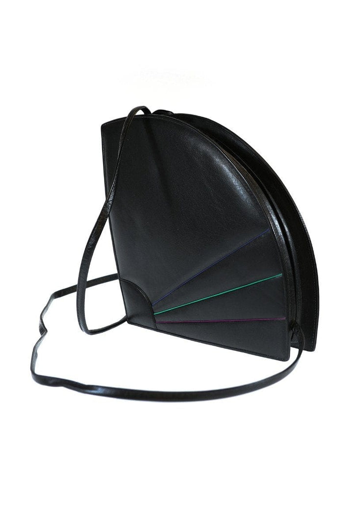 Safi Vintage Multi-Color Fan Handbag