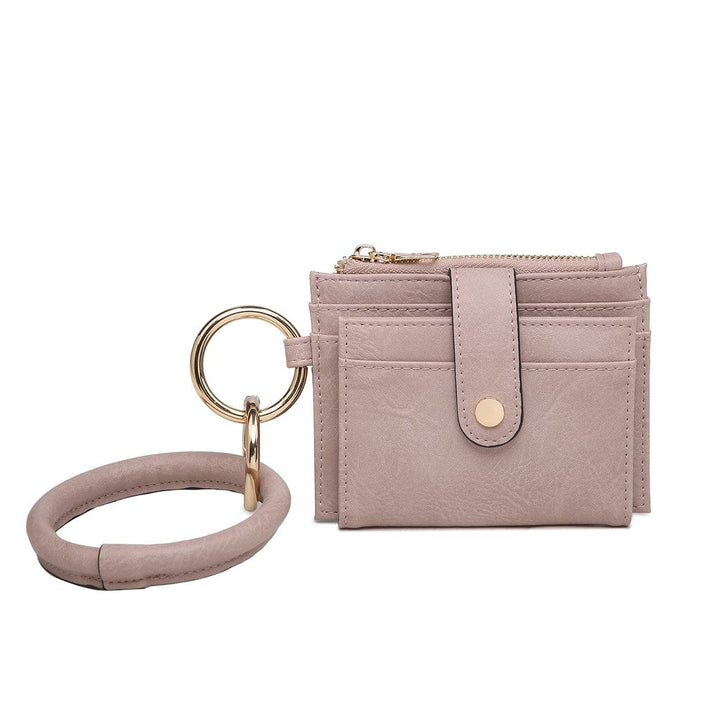 Sammie Mini Snap Wallet with Card Holder and Ring