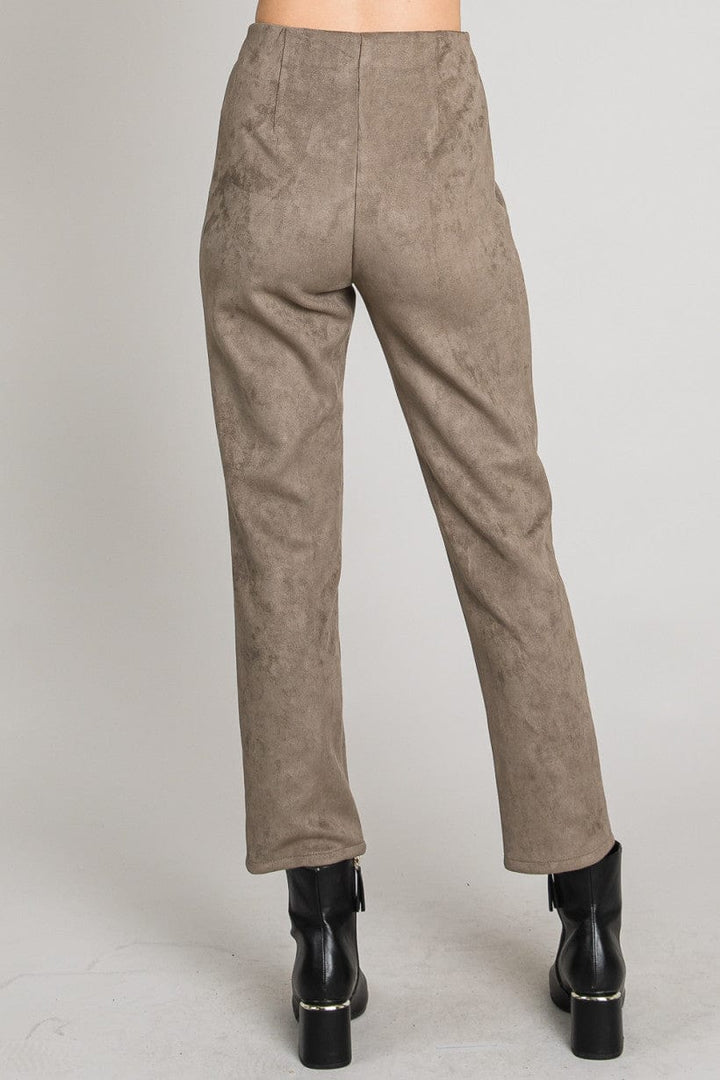 Stretchy Butter Suede Pants