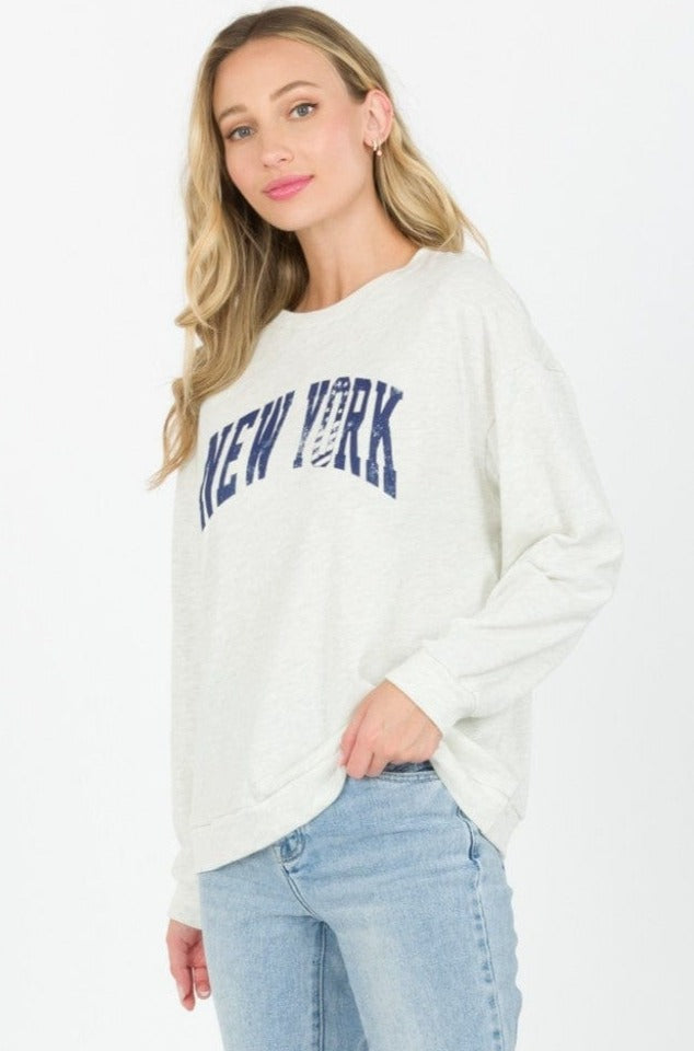 Tres Bien New York Graphic Sweater