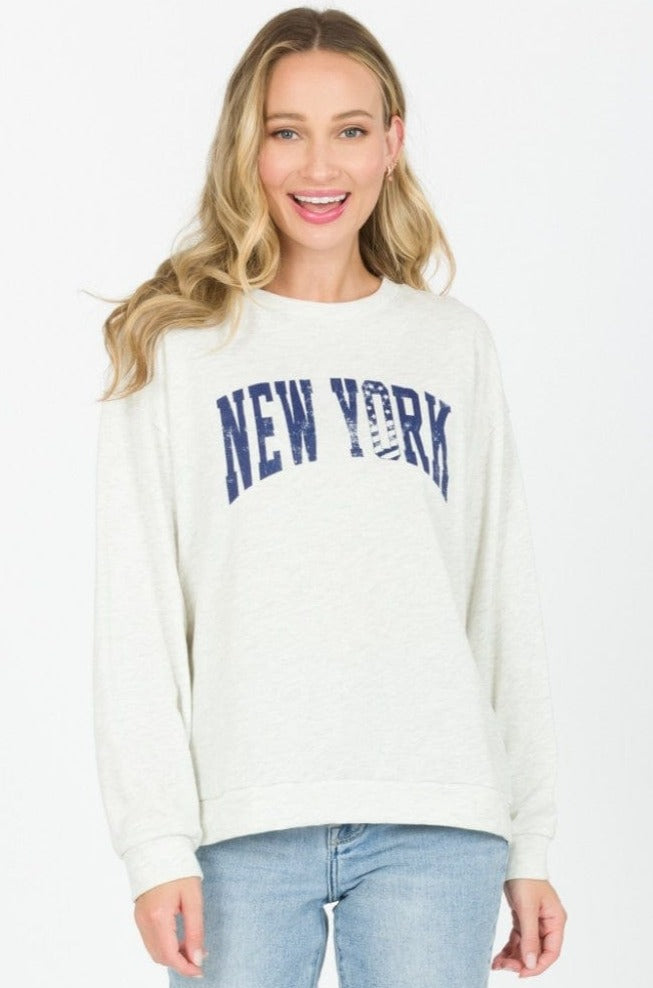 Tres Bien New York Graphic Sweater