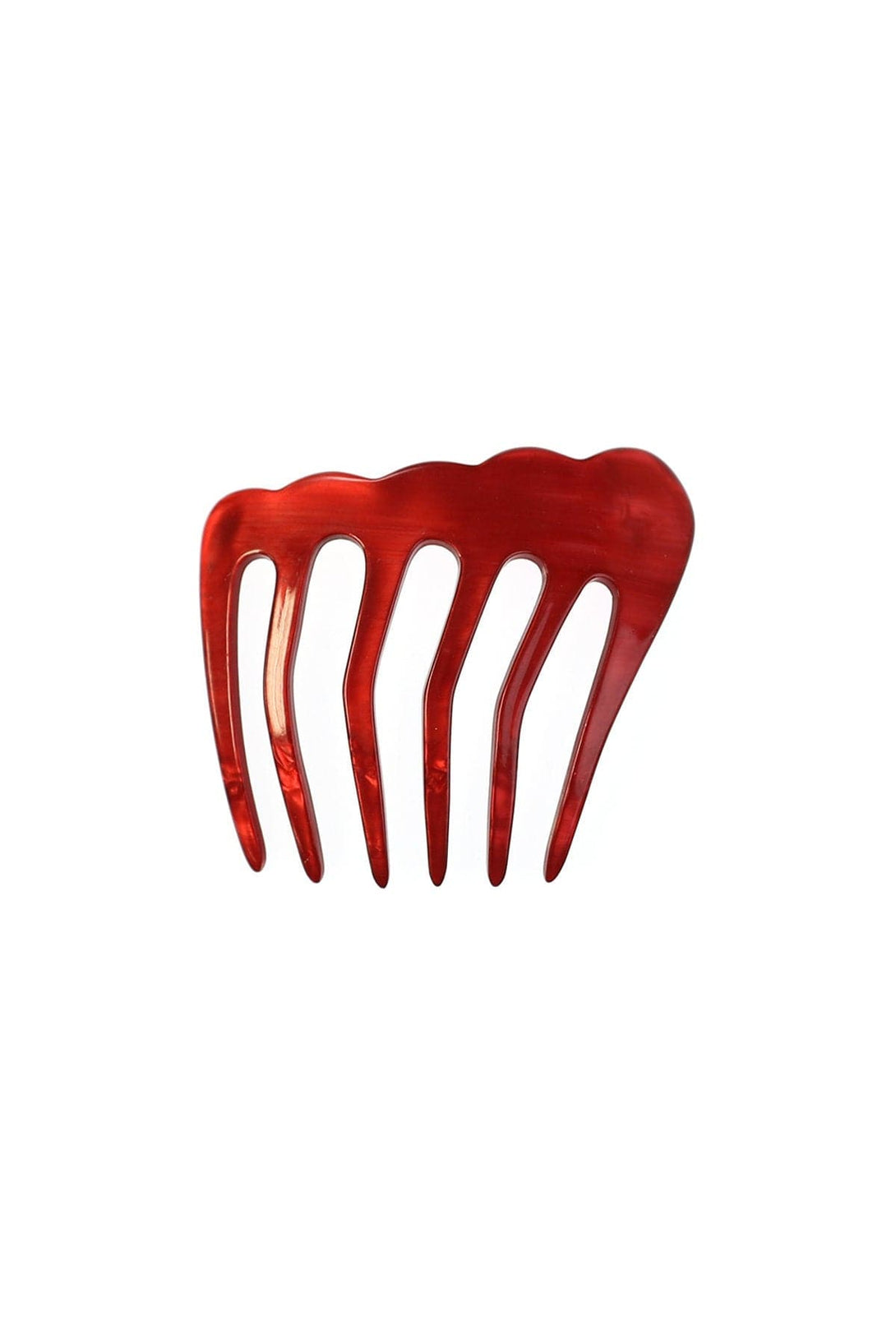 Vintage Acrylic "M" Shaped Wide Hair Comb