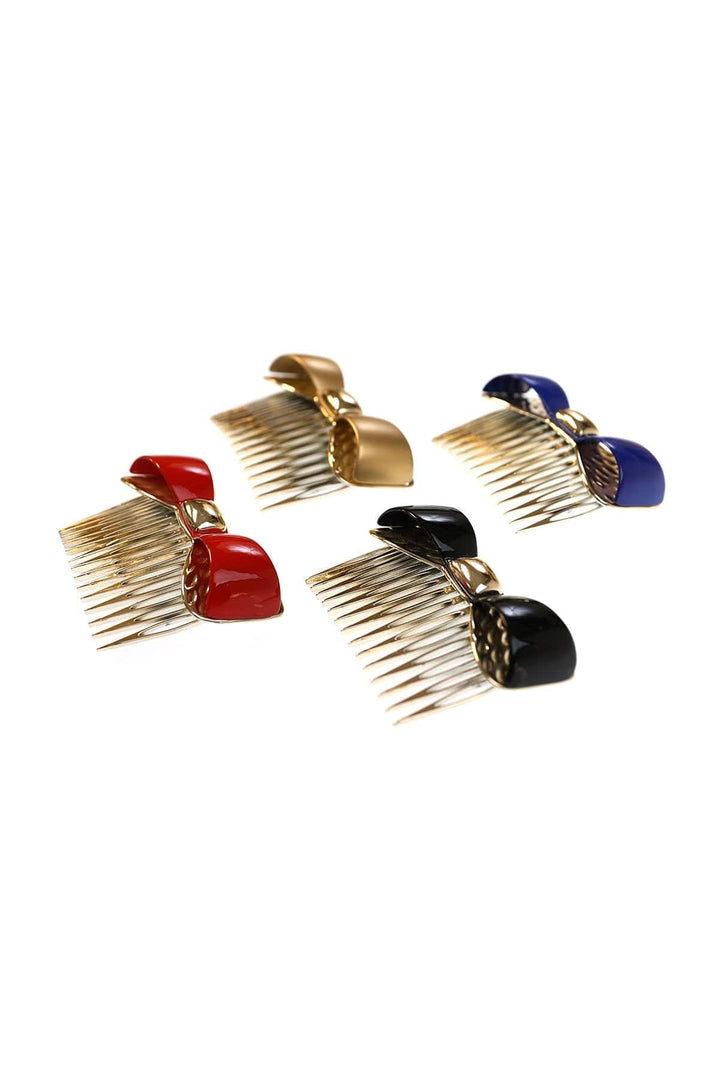 Vintage Bow Hair Comb